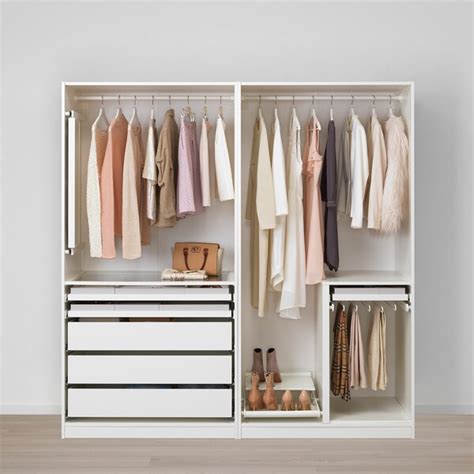 Med pax planeringsverktyg kan du designa din helt nya ikea garderob. PAX Garderob - vit Hokksund, högglans ljusbeige - IKEA