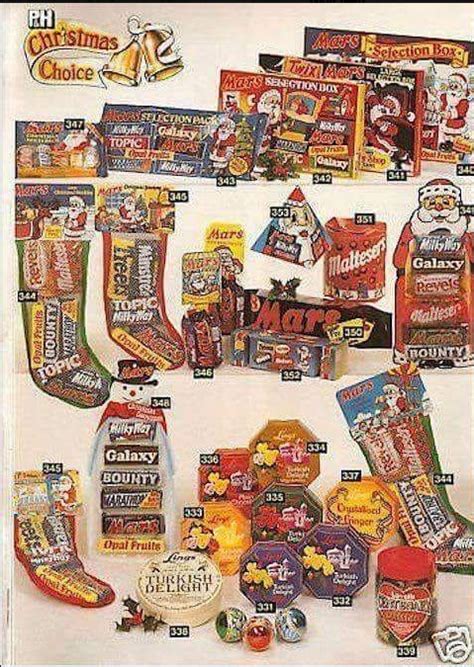 Cadbury Christmas Candy Vintage Ad Childhood Memories 70s Old