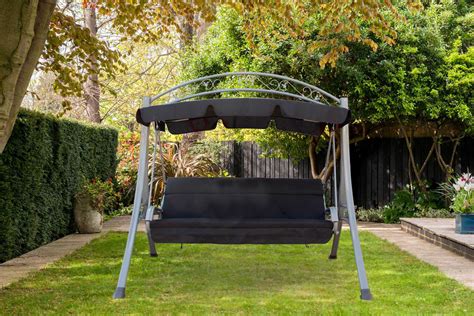 3.4 out of 5 stars 6. BIRCHTREE Garden Metal Swing Hammock 3 Seater Chair Bench ...