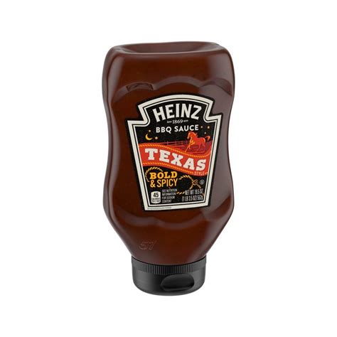 Heinz Texas Bold And Spicy Bbq Sauce 552g