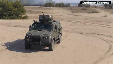 Ukrainian Army Gets Armored Vehicle Kozak 2m1
