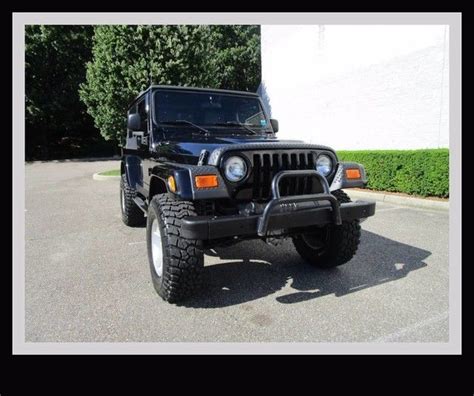 06 Jeep Wrangler Unlimited Long Wheel Base 4x4 New Bf Good Rich Tires