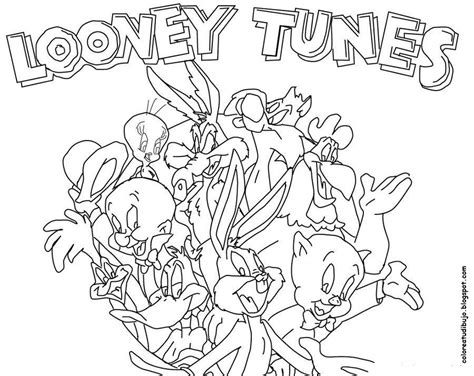 Personajes De Looney Tunes Para Colorear Colorea Tus Dibujos