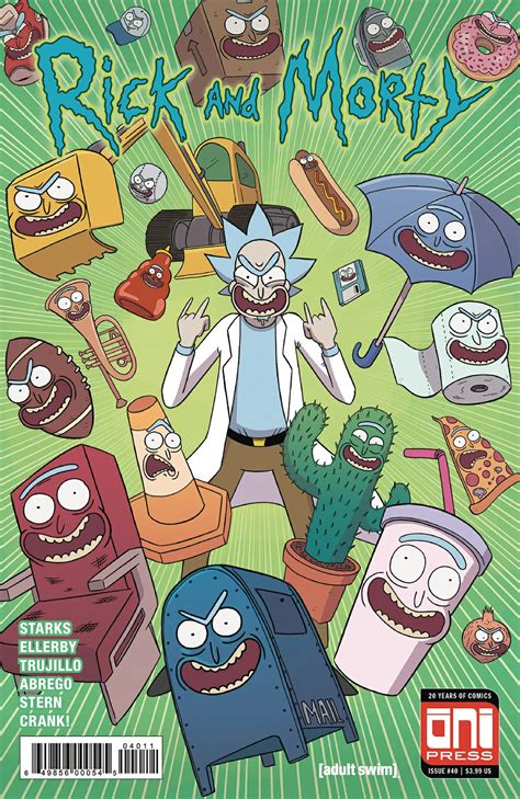 Comic Review Rick And Morty 40 Bubbleblabber
