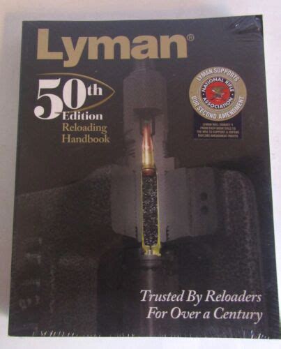 Lyman 50th Edition Reloading Handbook New Sealed Ebay