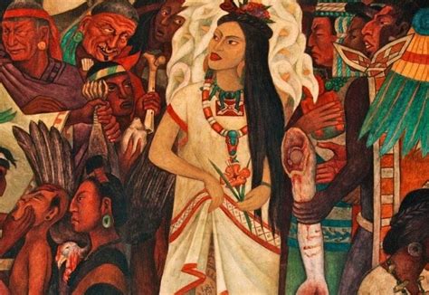 La Malinche Ou Linterprète De Cortes Conquête Du Mexique
