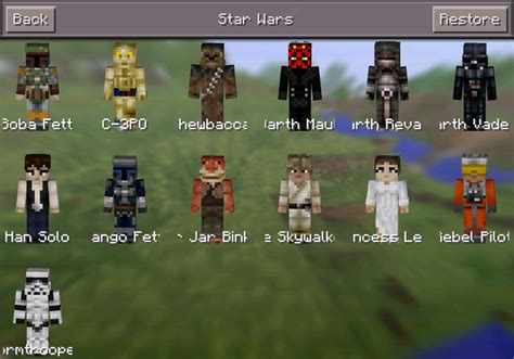 Here you will find skins of. More Skin Packs Mod for MCPE - Minecraft mod download