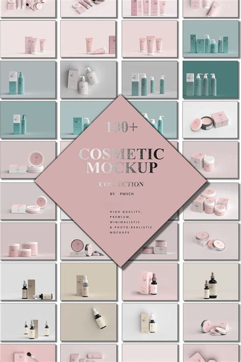Cosmetic Mock Up Collection In Cosmetics Mockup Mocking