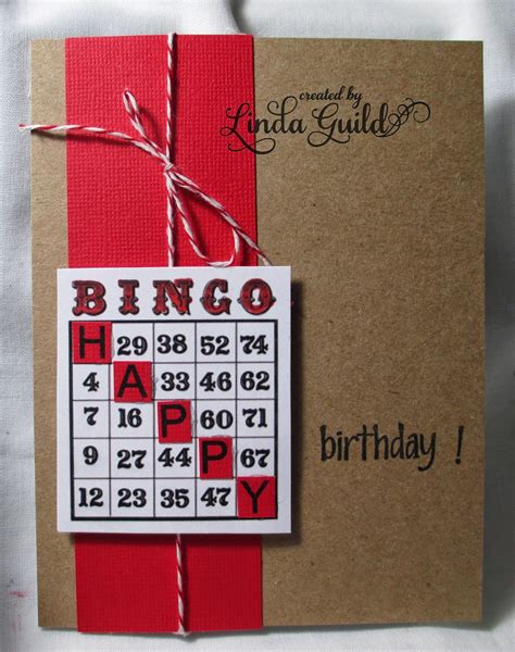 Nothin Fancy Bingo Birthday Card