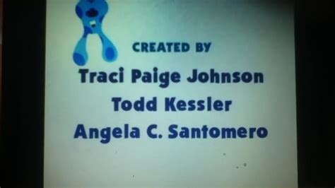 Blues Clues Credits YouTube