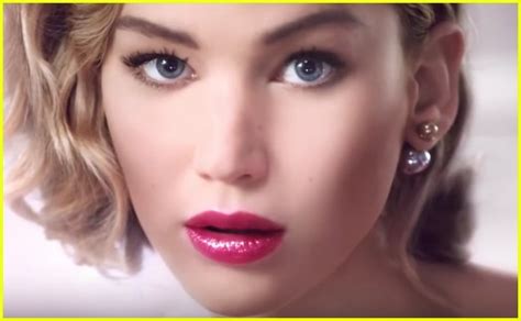 Jennifer Lawrences Sexy Dior Beauty Ad Debuts Watch Now Photo