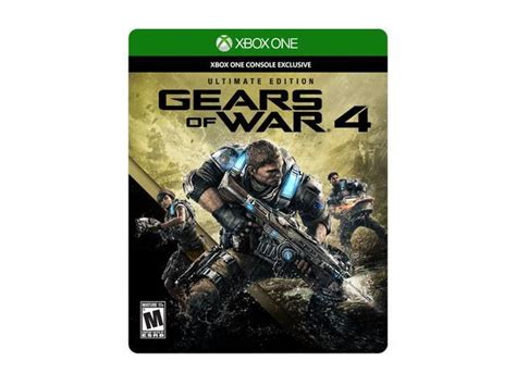 Gears Of War 4 Ultimate Edition Includes Steelbook With Physical Disc