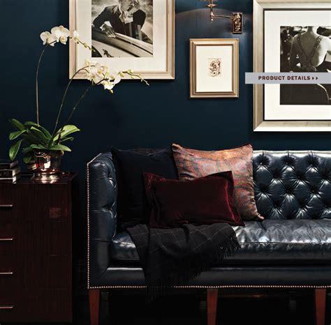 Black, leather living room furniture sets : How To Decorate A Living Room With A Black Leather Sofa ...