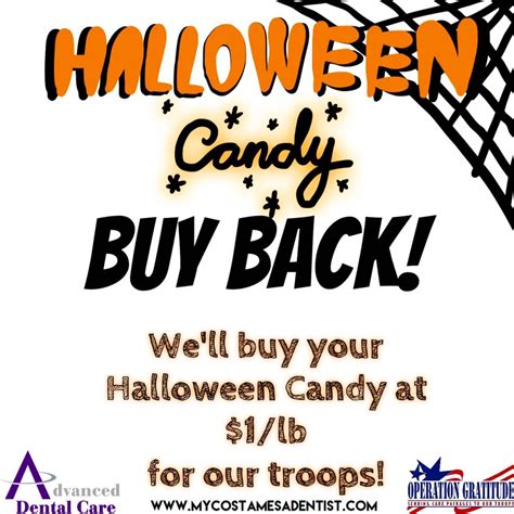 Halloween Candy Buy Back Operation Gratitude