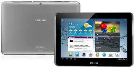 Samsung Galaxy Tab 2 101 Wifi 16gb Titanium Kenmerken Tweakers