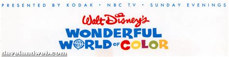 Davelandblog 1966 Walt Disneys Wonderful World Of Color
