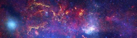 Wallpaper Warna Warni Galaksi Ruang Bintang Nebula Suasana