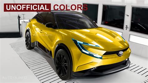 Second Gen 2024 Toyota C Hr Digitally Revealed With A Ritzy Color