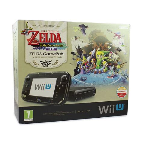 Wii U Limited Edition The Legend Of Zelda The Wind Waker Hd Premium Pack