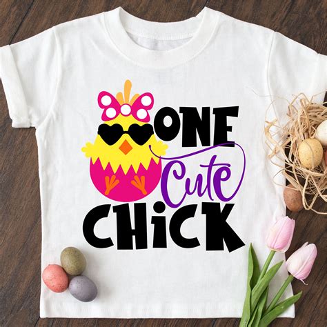 One cute chick Easter svg Easter svg Files Easter svg Kids | Etsy