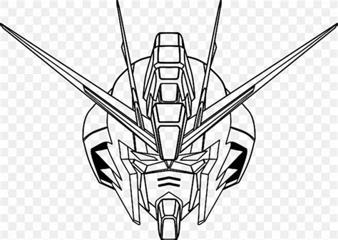 Zgmf X10a Freedom Gundam Drawing Zgmf X20a Strike Freedom Line Art Png