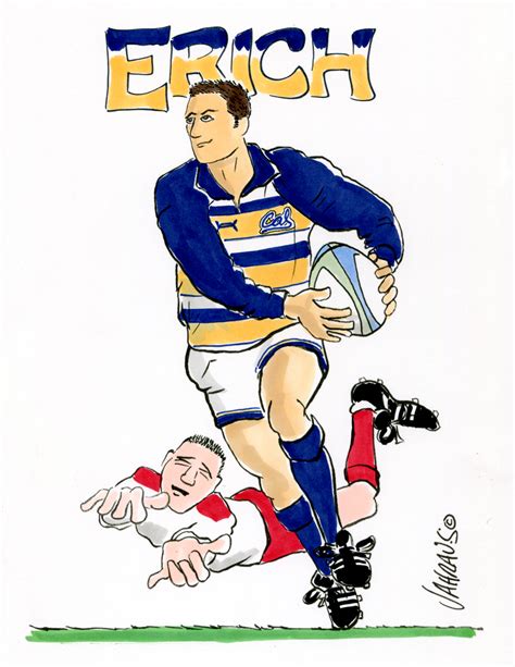 Rugby Cartoon Fun T For Rugby Player