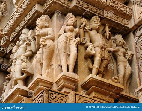 Khajuraho Stock Image Image Of Architecture Asia Statues 13718655