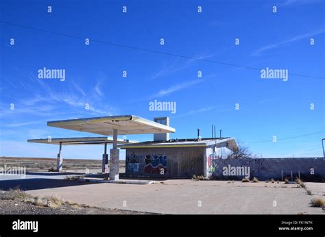 Two Guns Diablo Canyon Arizona Ghost Town Stock Photo Alamy