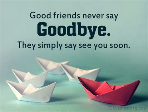 Farewell Messages For Friend Goodbye Messages