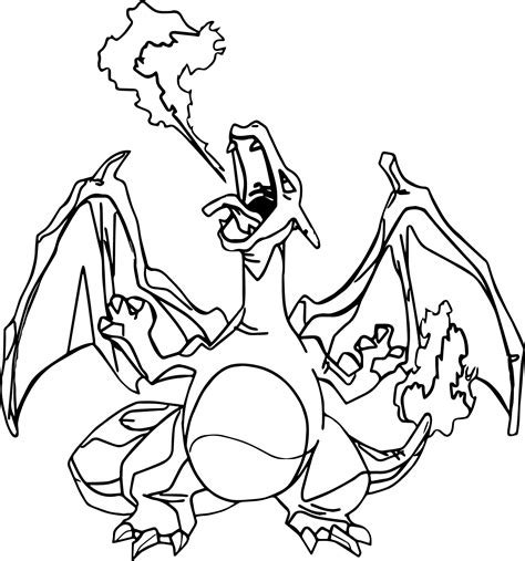 Find out your favorite coloring pages in electric pokemon coloring pages. Charmeleon Coloring Page at GetColorings.com | Free ...