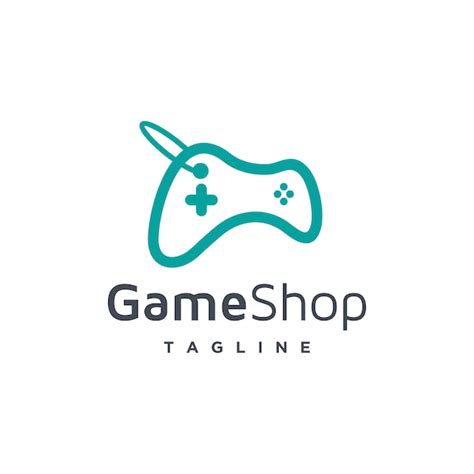 Premium Vector Game Shop Logo Icon Vector Template