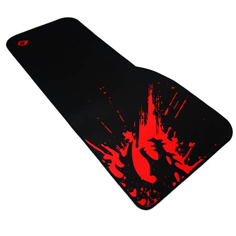 Deep Red Dragon Gaming Mouse Pad With Edge Stitching Xl Onfire Gaming