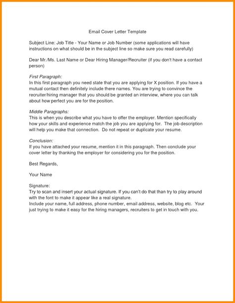 Cover Letter With Subject Line • Invitation Template Ideas