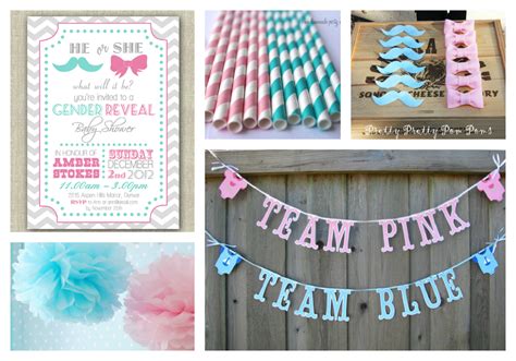 The Top 20 Ideas About Baby Shower Gender Reveal Party Ideas Home