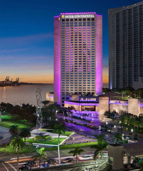 Hotel Exterior Intercontinental Miami Miami Holidaycheck Florida