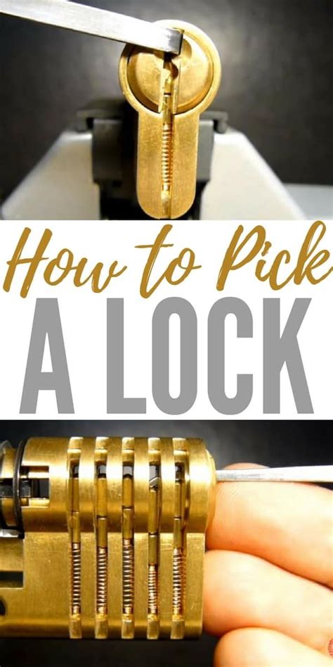 However, sometimes this method is completely ineffective on certain locks. How to Pick a Lock | Survival, Survival prepping, Survival ...