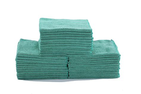 Dri Professional Extra Thick Microfiber Cleaning Cloth 48 Pack Green