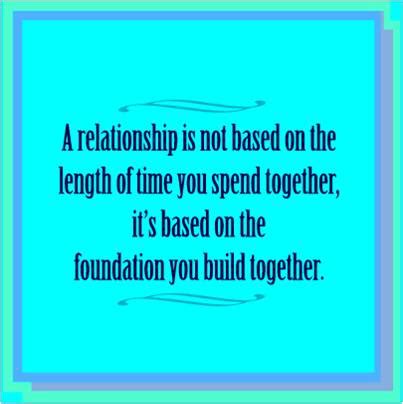 Businesses that perceive the importance of building customer relationships develop an emotional connection towards them and retain with them for a long time. Foundation Building A Relationship Quotes. QuotesGram