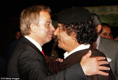 questions for tony blair over claims he launched secret bid to save colonel gaddafi before the
