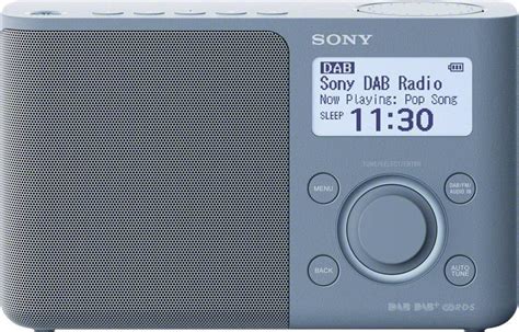 Sony Xdr S61d Portable Radio Dab Fm Aux Blue