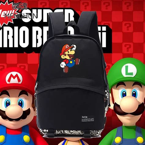 Lovely Game Fans Backpacks Super Mario Brothersmario Party Backpack