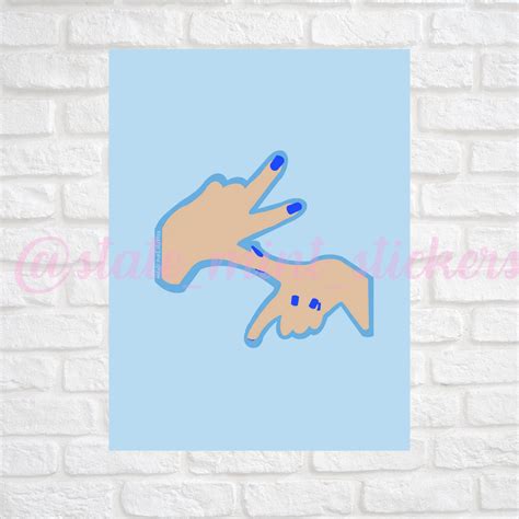 Kappa Kappa Gamma Sorority Gallery Wall Art Kappa Hand Sign Etsy