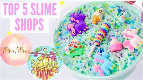 My Top 5 Slime Shops 500 Giveaway 100 Honest Famous Underrated