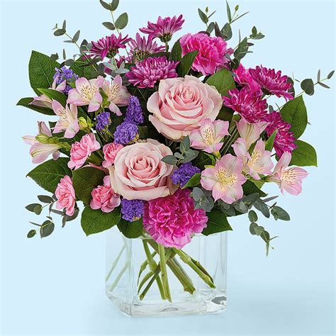 Rosy Radiance Bouquetde Santis Florist Inc