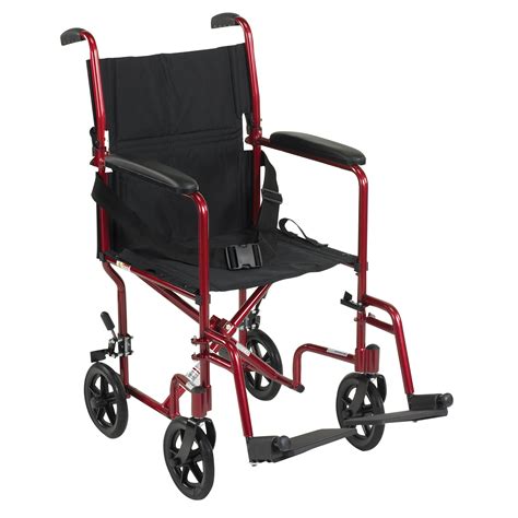 Drive Medical Lightweight Transport Wheelchair Fsa Eligible Cvs