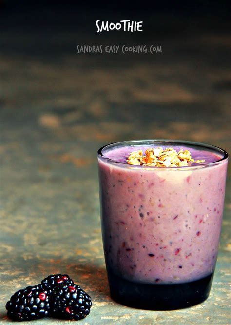 Berrylicious Smoothie Sandras Easy Cooking