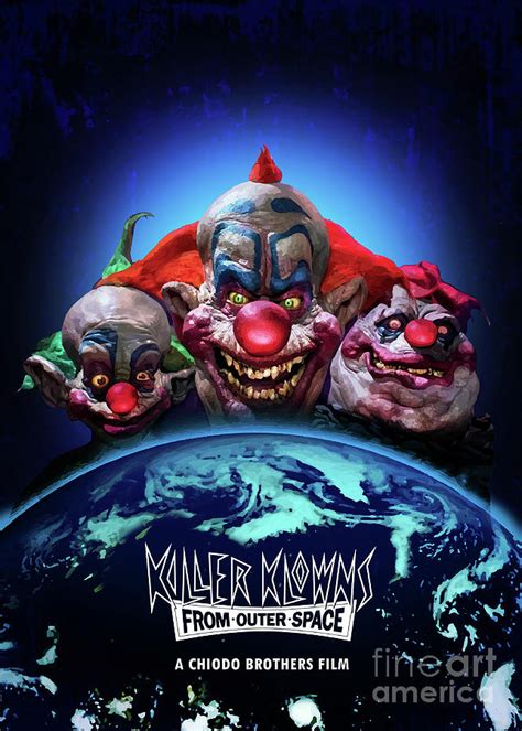 Killer Klowns From Outer Space Digital Art By Bo Kev