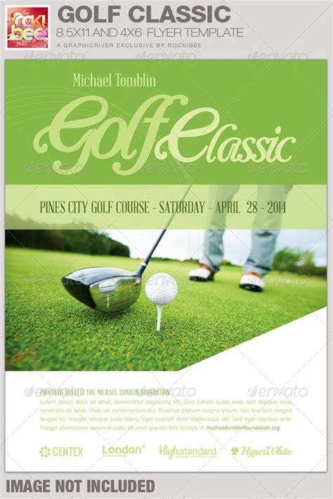 Golf Classic Event Flyer Template Graphicriver