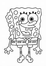 Spongebob Coloring Printable Squarepants Cartoon Pages Kids Print Drawings Choose Board Disney sketch template