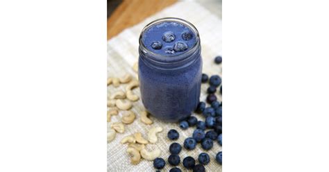 blueberry cheesecake smoothie 21 quick breakfast recipes high in protein popsugar fitness